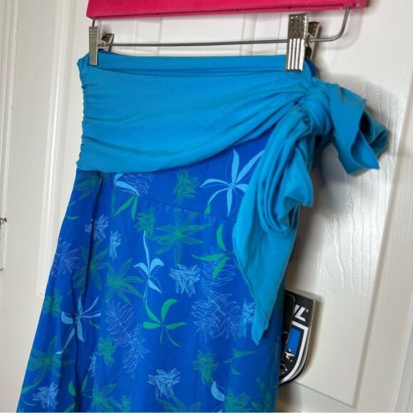 BNWT Kühl Blue Azure Convertible Styles Kai Skirt / Top Sz M Beach Cruise Vacay - Picture 3 of 9